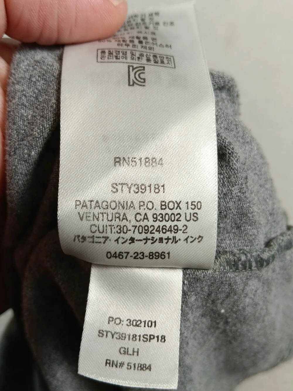 Patagonia Shirt Mens XL Gray P-6 Logo Responsibili-Tee Tank Top Sleeveless - Picture 4 of 12